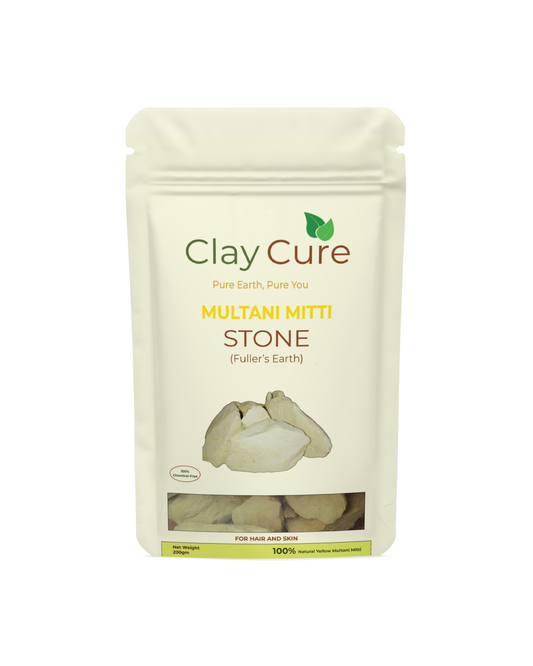 yellow multani mitti stone